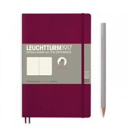 Leuchtturm1917 Soft Cover Port Red (винный) B6+