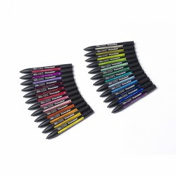 Winsor & Newton Promarker Набор маркеров 24 цвета в пенале-органайзере (x24) 