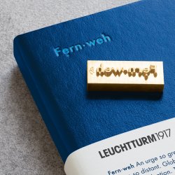 Leuchtturm1917 LEUCHTKRAFT Fernweh темно-синий Medium 