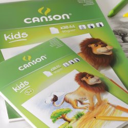 Canson Kids - склейка для детского творчества A5