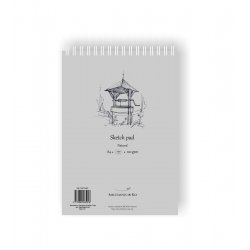 SMLT Скетчбук Sketch Pad Natural на спирали А4