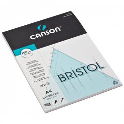 Canson Bristol — склейка для графики и каллиграфии A4