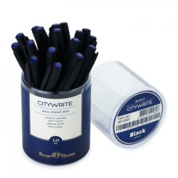 Bruno Visconti CityWrite Black (1,0 мм, синие чернила)