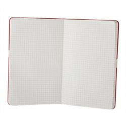 Записная книжка Moleskine Classic (в клетку), Large, красная