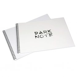 Dark Note White Скетчбук пейзажный A4