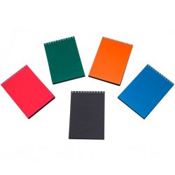 Dark Note Color Блокнот-скетчбук на спирали (с черными листами) A6