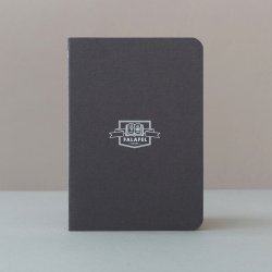 Falafel books Скетчбук Dark Grey A6