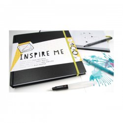 Derwent INSPIRE ME — скетчбук для маркеров 14х14 см