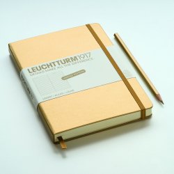 Leuchtturm1917 Medium Notebook Gold