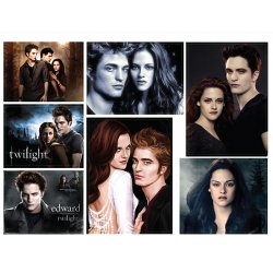 Сумерки (Twilight). Лист виниловых наклеек А4