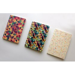 Carton Geometric Sketchbook Polka Dots А5