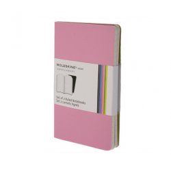 Записная книжка Moleskine Volant (в линейку, 2 шт.), XSmall, розовая